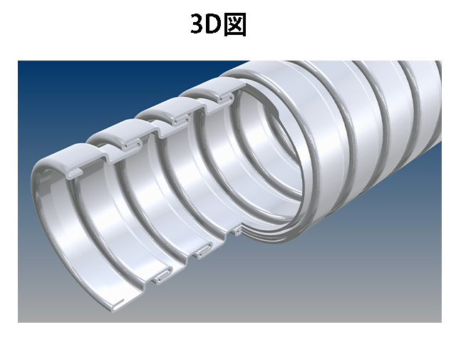 セミインターチューブ3Ｄ図