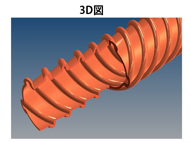 スタンドチューブ　3Ｄ図