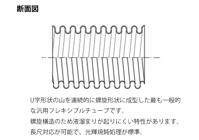 フレキシブルメタルホース