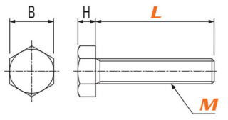 PTFE/BT 寸法図