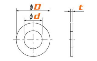 PTFE/W 図面