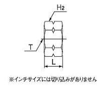 クイックシールシリーズ インサートタイプ（ステンレス仕様）　ステンレスナット