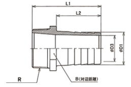 □TRUSCO ガラス繊維強化ポリアミドMXD6 RENY白 六角ボルト M5X35 50本